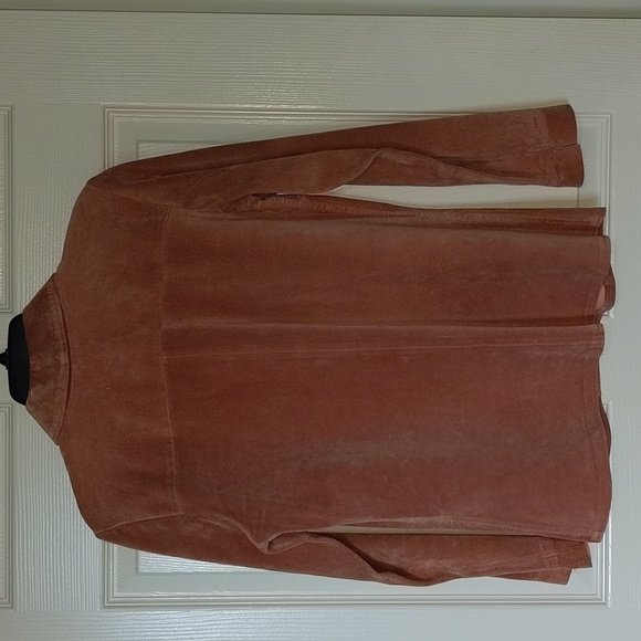 Margaret Godfrey leather suede jacket - Picture 2 of 11